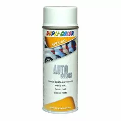 IDEESPRAY Spray Peinture Auto Blanc Mat - DUPLI COLOR