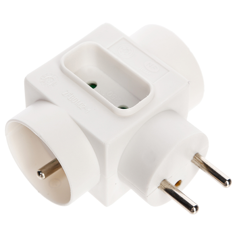 Eveready Multiprise Murale 3 Prises 16a 3 Eveready Multiprise Murale 3 Prises 16a