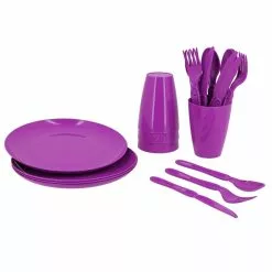 OUTDOOR ADVENTURE Set Pique Nique 21 Pcs En Plasti -Cadeaux Halloween Magasin 445235 3 large default