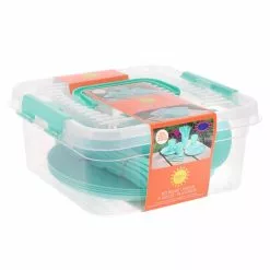 OUTDOOR ADVENTURE Set Pique Nique 21 Pcs En Plasti -Cadeaux Halloween Magasin 445235 5 large default