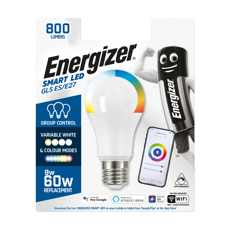 Ampoule E27 Energizer Smart Es - ENERGIZER 3 Ampoule E27 Energizer Smart Es - ENERGIZER