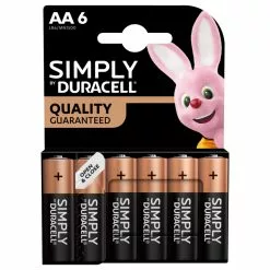 Signature Pile Simply Duracell Aa X6 - Duracell