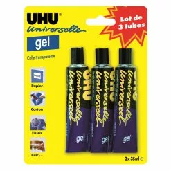 UHU® Tubes Colle Universelle 35ml X3 - UHU