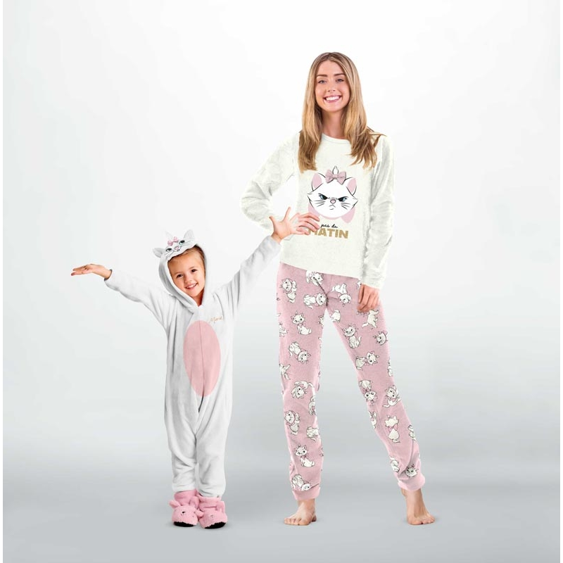 Pyjama Coral Fleece Femme Marie - DISNEY 4 Pyjama Coral Fleece Femme Marie - DISNEY – Image 2