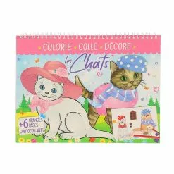 Hotwheels Colorie Colle Decore Les Chats