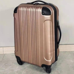 PAT PATROUILLE Valise Abs 75cm Rose Gold Rayure