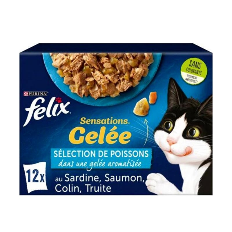 Patee En Gelee X12 - PURINA 3 Patee En Gelee X12 - PURINA