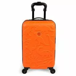 Naf Naf Valise Enfant Dinosaure Orange